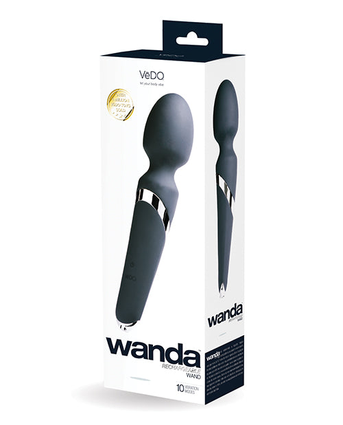 VeDo VI-W0108 Wanda Rechargeable Wand, 10 Modes, Waterproof, Silicone