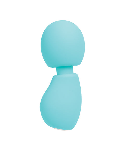 VeDo Eeny Rechargeable Extra Mini Wand Vibrator, Turquoise