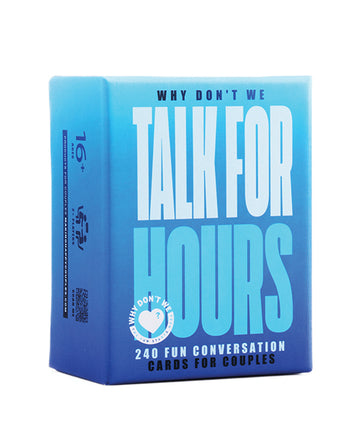 Why Don't We 0726754781179 Talk For Hours Conversation Cards