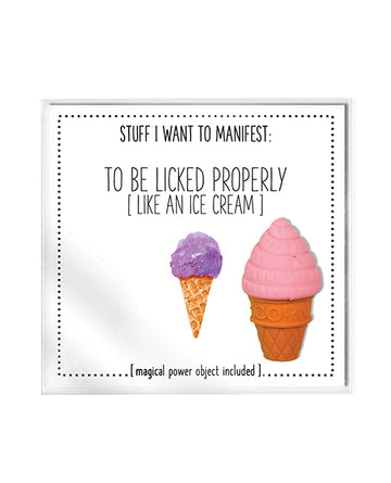 Warm Human MSC-8308 Mini Card & Charm, Metal, 3x3 Inch Package