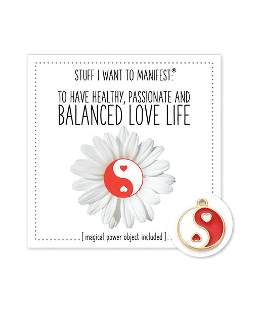 Warm Human MSC-8327 Manifesting Card & Charm, Metal, 3x3 Inch Package