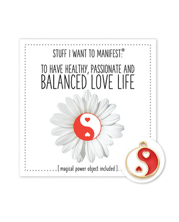 Warm Human MSC-8327 Manifesting Card & Charm, Metal, 3x3 Inch Package