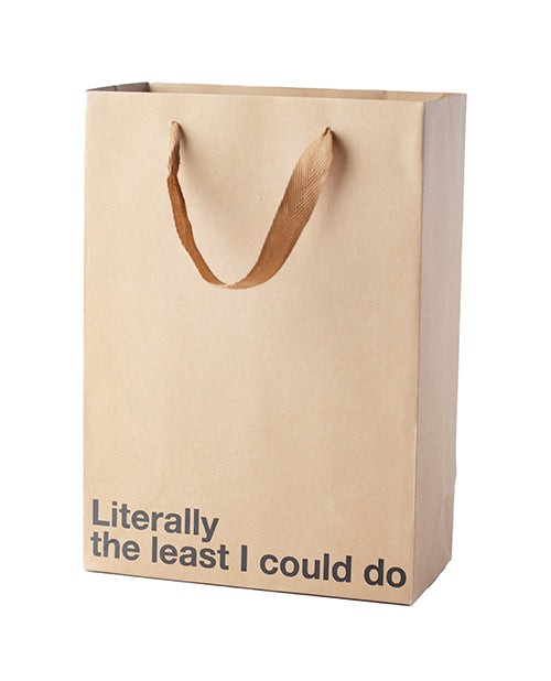 Wood Rocket BAG3PK-014 Literally Least I Could Do Gift Bag, Pack of 3, 11"x8"x4"