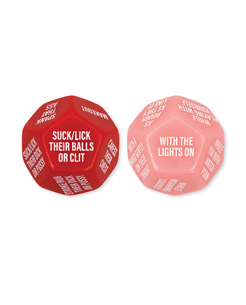 Wood Rocket Adult Couples Sex Dice Game, Red, DGM-005