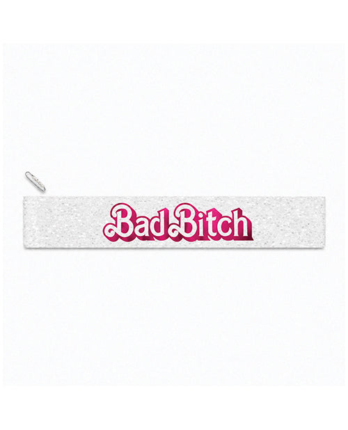 Wood Rocket Bad Bitch Party Sash with Decorative Pin