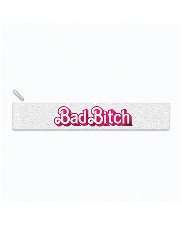 Wood Rocket Bad Bitch Party Sash with Decorative Pin