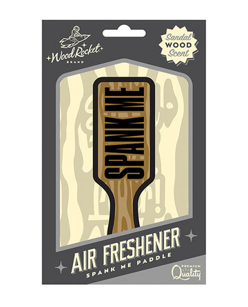 Wood Rocket Spank Me Paddle Air Freshener, Sandalwood Scent