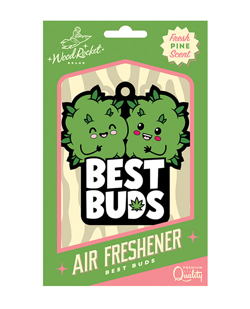 Wood Rocket VAF-012 Best Buds Air Freshener, Fresh Pine Scent