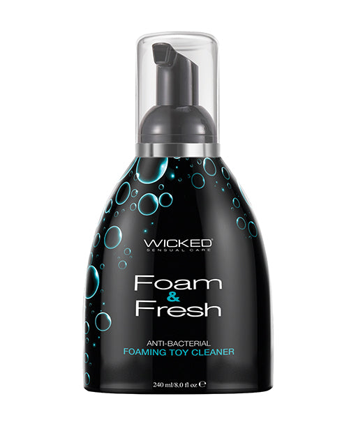 Wicked Sensual Care 90008 Foam N Fresh Anti-Bacterial Toy Cleaner, 8 oz