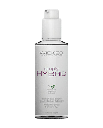 Wicked Sensual Care 91202 Simply Hybrid Lubricant, 2.3 oz, Hybrid Blend