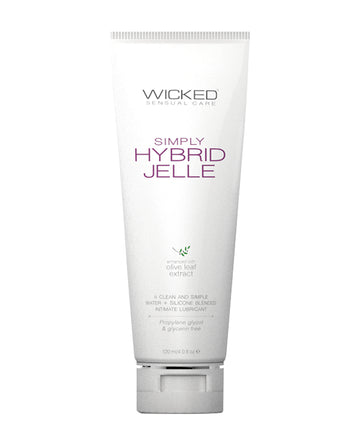Wicked Sensual Care 91205 Simply Hybrid Jelle Lubricant, 4 oz