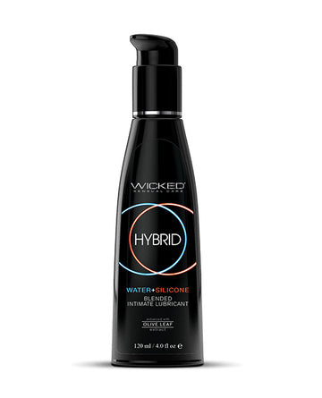 Wicked Sensual Care 90205 Hybrid Lubricant - 4 oz Fragrance Free