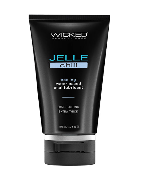 Wicked Sensual Care 90228 Jelle Chill Waterbased Anal Gel, 4 oz
