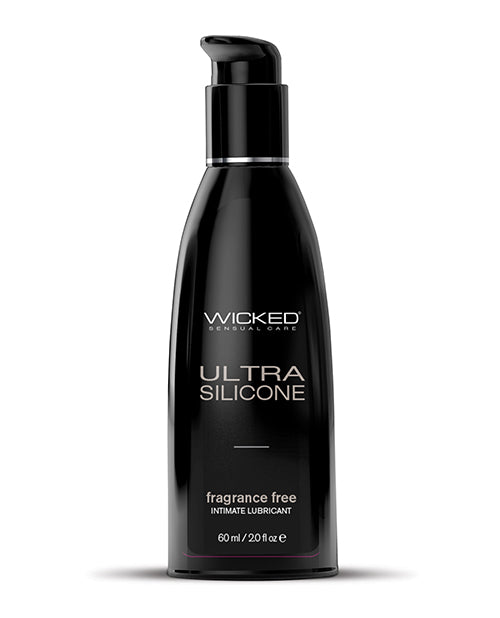Wicked Sensual Care 90502 Ultra Silicone Based Lubricant, 2 oz Fragrance Free