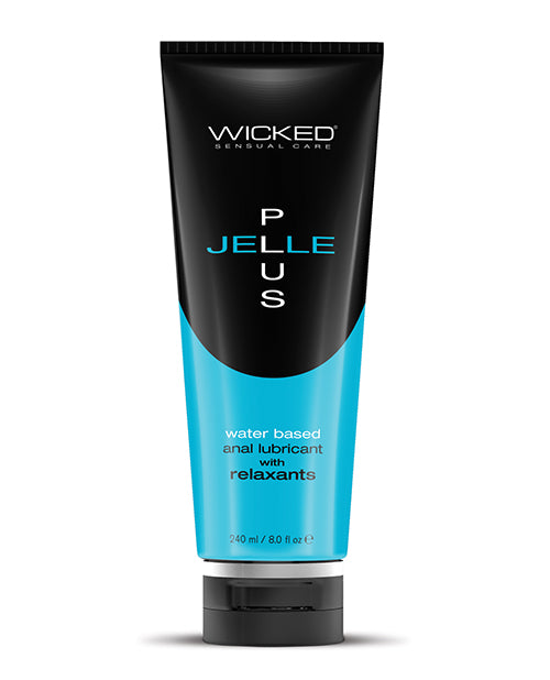 Wicked Sensual Care 90128 Jelle Plus Water Based Anal Lubricant, 8 oz
