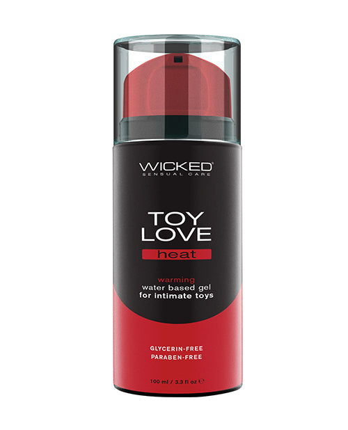 Wicked Sensual Care 90223 Toy Love Heat Warming Lubricant, 3.3 oz
