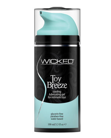 Wicked Sensual Care 90224 Toy Love Chill Cooling Lubricant, Water Based, 3.3 oz