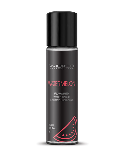 Wicked Sensual Care 90421 Aqua Water Based Lubricant, 1 oz Watermelon