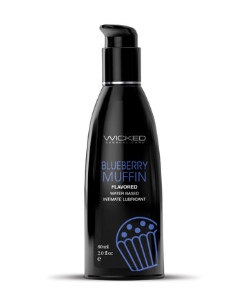 Wicked Sensual Care 90452 Blueberry Muffin Water Based Lubricant, 2 oz