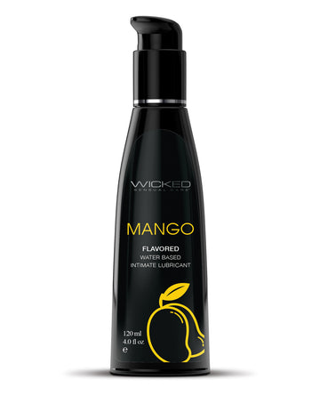 Wicked Sensual Care 90464 Water Based Lubricant, Mango, 4 oz