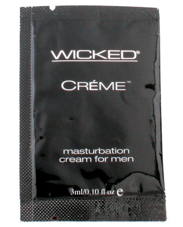 Wicked Sensual Care 90910 Creme Men's Oil-Based Vegan Masturbation Cream, .1 oz
