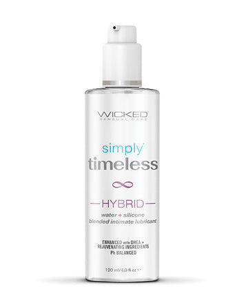 Wicked Sensual Care 91314 Simply Timeless Lubricant, 4 oz