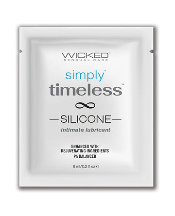 Wicked Sensual Care 91380 Simply Timeless Silicone Lubricant, 0.2 oz
