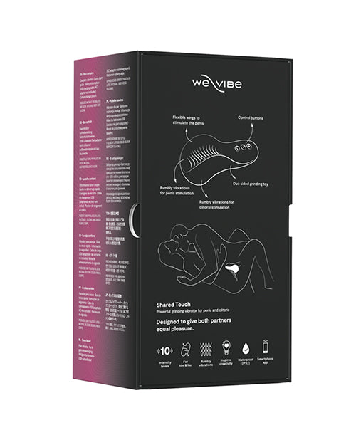 We-Vibe Shared Touch Dual-Sided Vibrator, Black