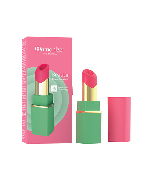 Womanizer Beauty Clitoral Stimulator, Green/Pink