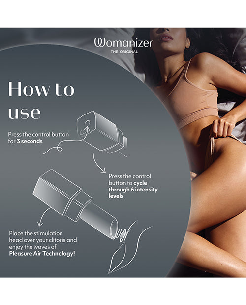 Womanizer Beauty Clitoral Stimulator, Black/Gold