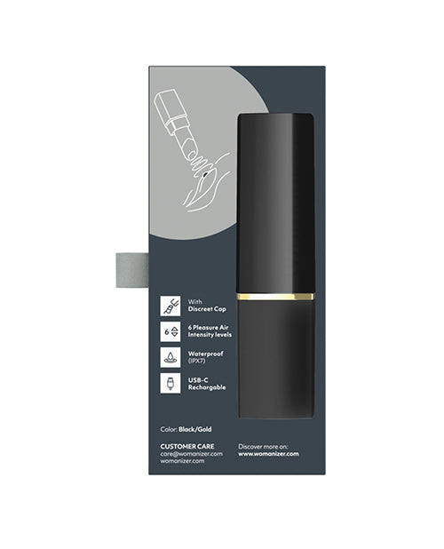 Womanizer Beauty Clitoral Stimulator, Black/Gold