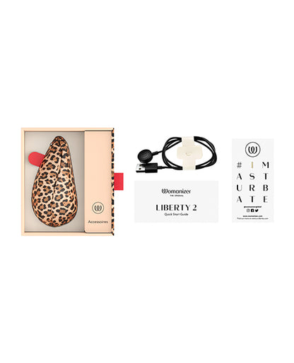 Womanizer Liberty 2 Leopard Clitoral Stimulator