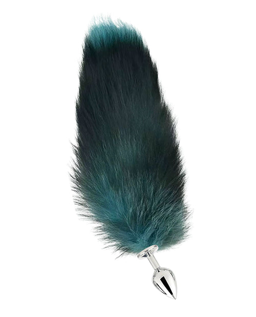 PINKelephant World Fox Tail Butt Plug, Medium – Stainless Steel & Faux Fur