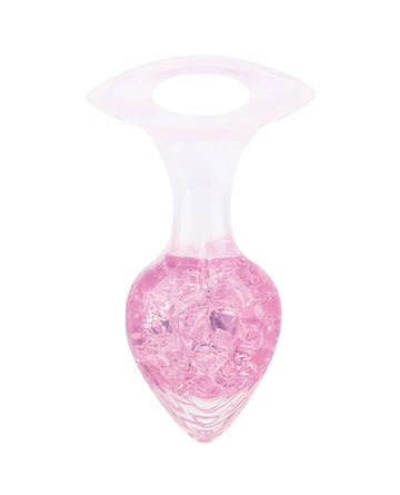 Wholesale X Distribution Pe-1025-MD-Pink Luxe Prism Medium Plug, Light Pink