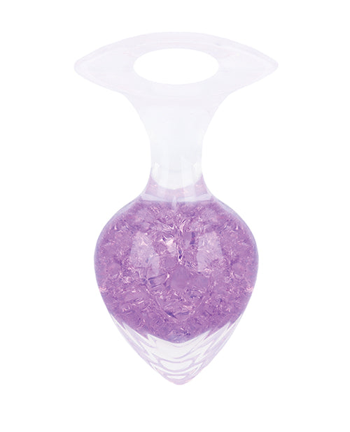 Wholesale X Distribution Pe-1025-MD-Purple Luxe Prism Medium Plug, Light Purple