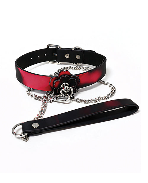 Wholesale X Distribution PE-2001 Heat Tease Flower Collar, 19" L, PU