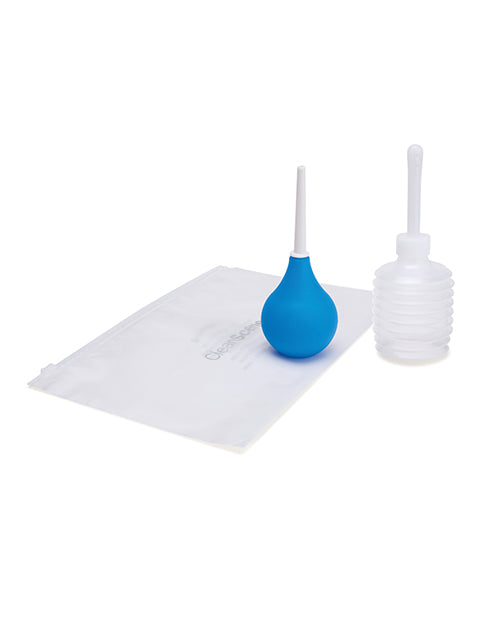 Xgen AquaClean 4-Piece Travel Bulb Douche Set with 90 ml and 150 ml Bulbs