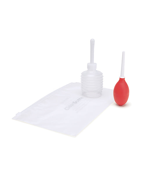 Xgen AquaClean Mini Travel Douche with One-Way Valve, 4-Piece Set