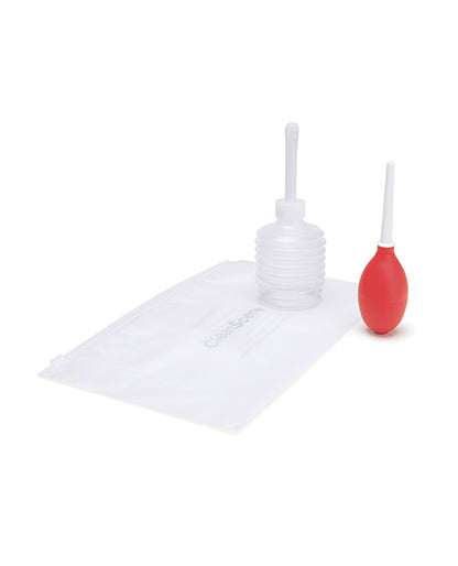Xgen AquaClean Mini Travel Douche with One-Way Valve, 4-Piece Set