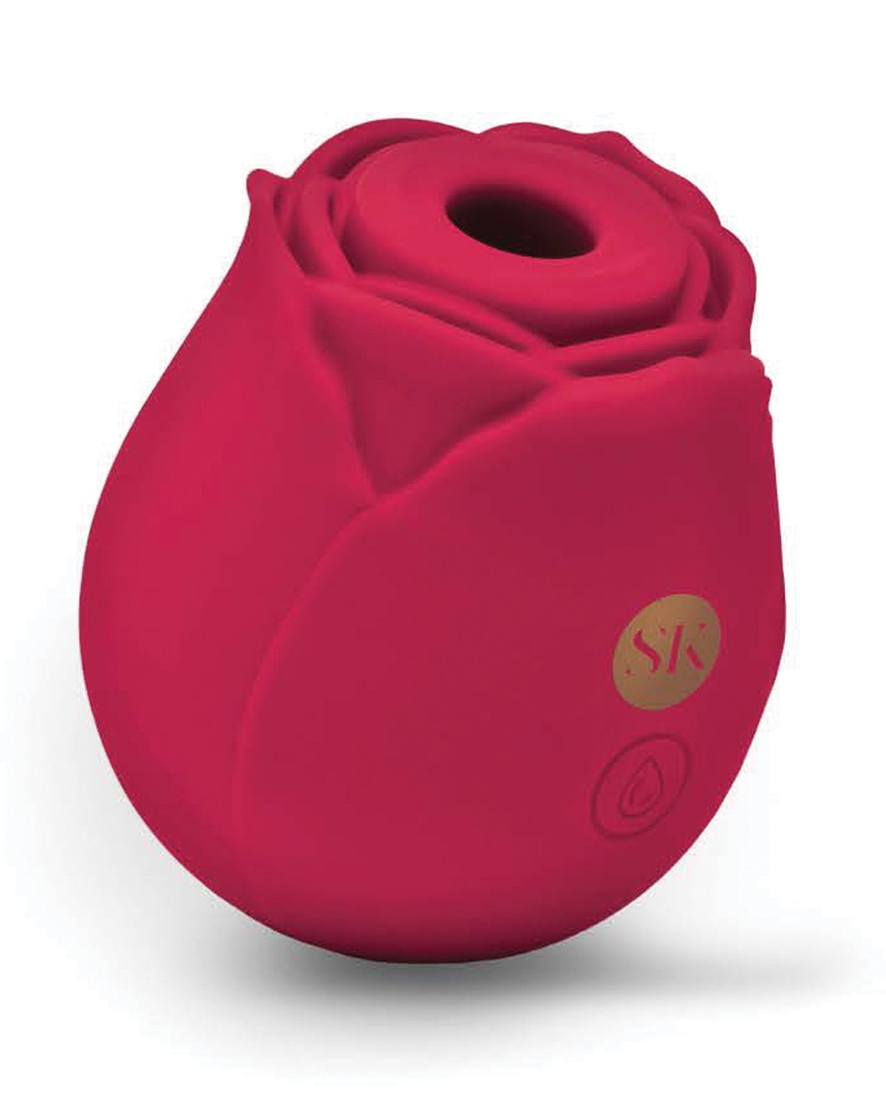 Xgen Secret Kisses Rosegasm Air Suction Clitoral Vibrator - Red