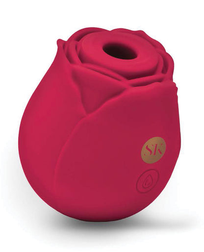 Xgen Secret Kisses Rosegasm Air Suction Clitoral Vibrator - Red