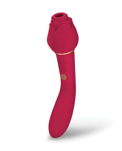 Xgen Secret Kisses Rosegasm Dual-Ended Stimulator, Red (SK-1028)