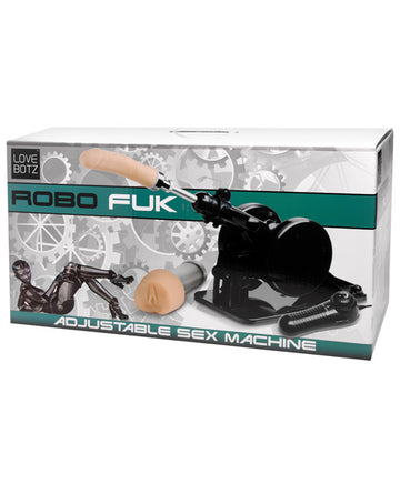XR, LLC AD929 LoveBotz Rob FUK Sex Machine, Adjustable, Black, Metal/TPR
