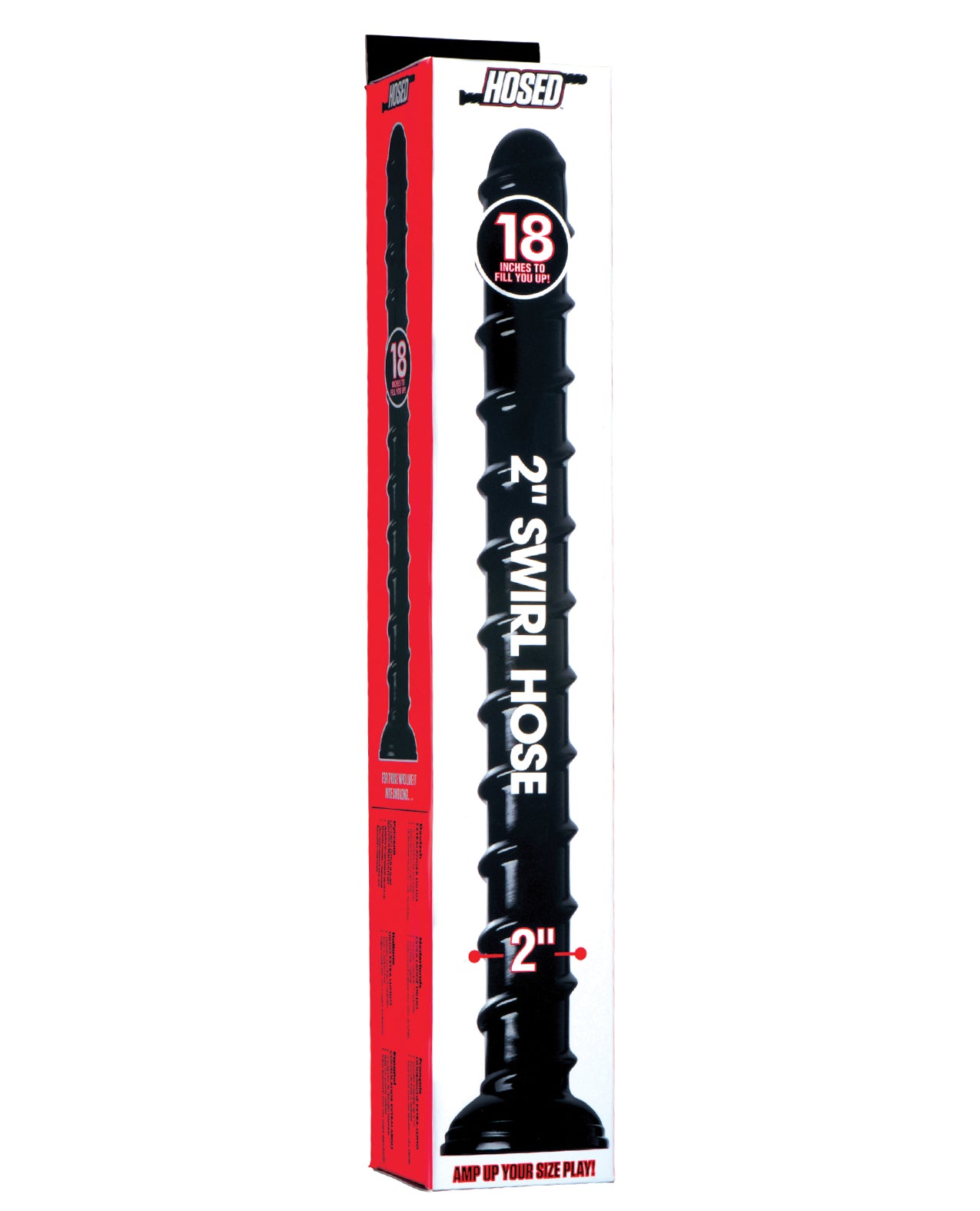 Hosed 2" Swirl Hose - 18" Long