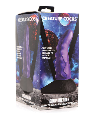 XR Brands Creature Cocks Orion Invader Silicone Dildo, 7.25"