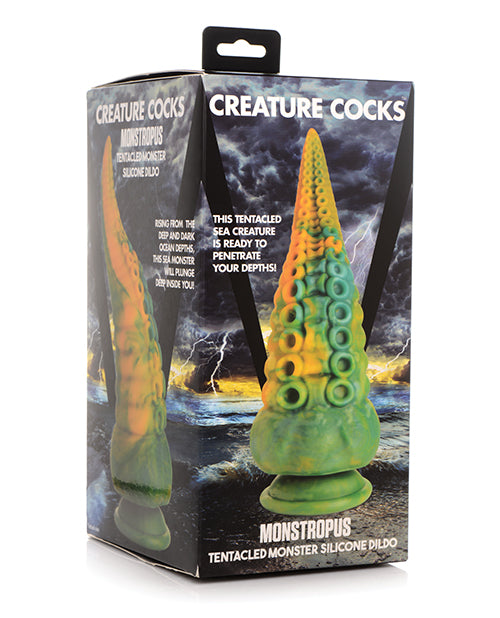 XR Brands Creature Cocks Monstropus Tentacled Monster Silicone Dildo
