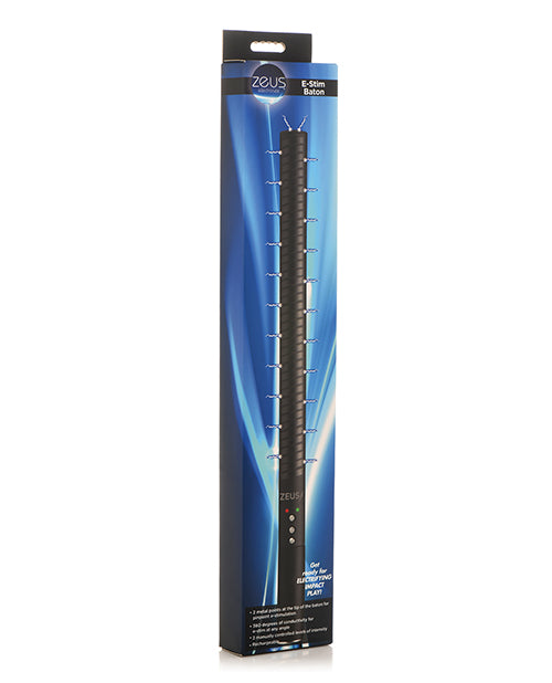 XR Brands Zeus Electrosex E-Stim Baton, 2 Intensity, Rechargeable