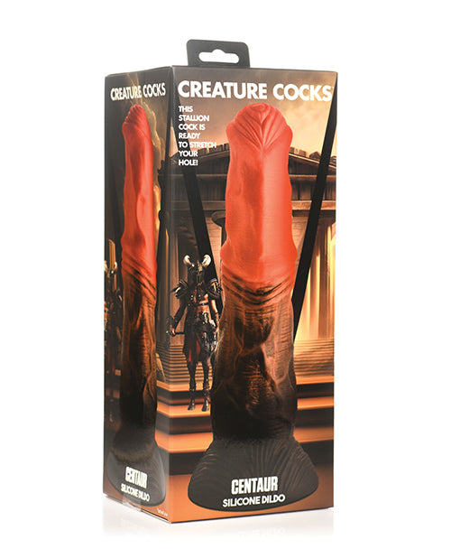 Creature Cocks Centaur Dildo, Flexible Silicone with Suction Cup Base
