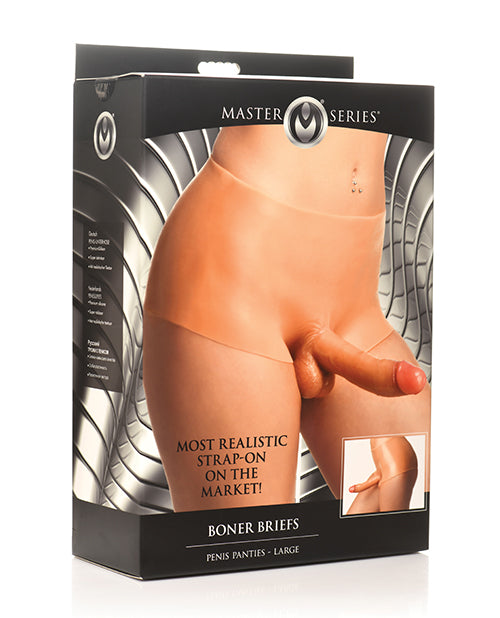 XR, LLC Master Series Penis Panties, Large – Phthalate-Free Silicone