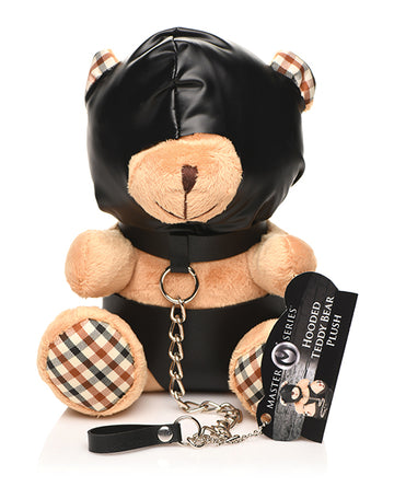 Master Series Hooded Teddy Bear Plush, Adult Novelty Toy